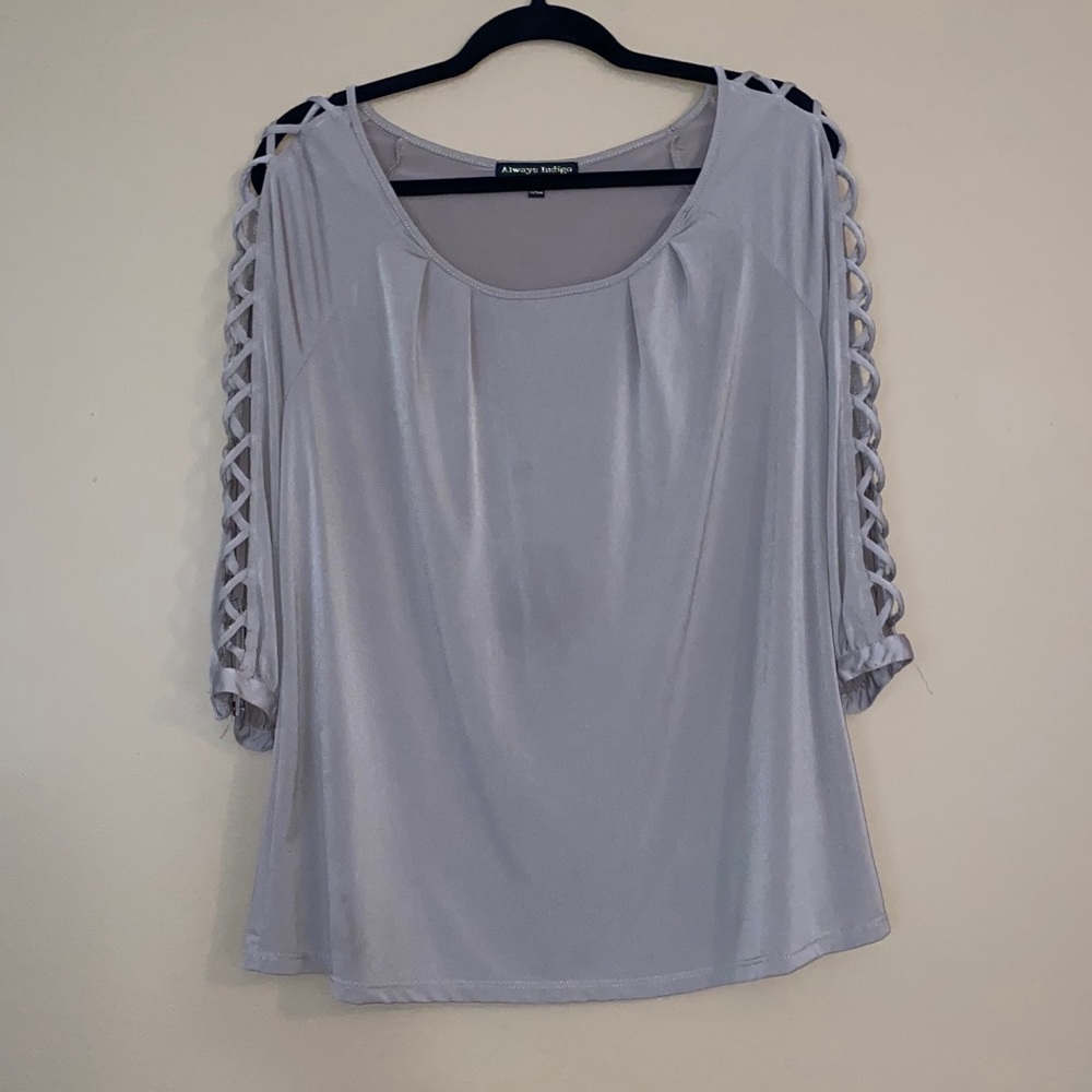 Taupe Blouse